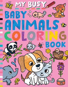 portada My Busy Baby Animals Coloring Book (en Inglés)