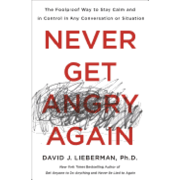 portada Never get Angry Again: The Foolproof way to Stay Calm and in Control in any Conversation or Situation (in English)