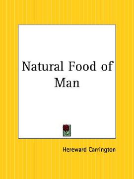 portada natural food of man (en Inglés)