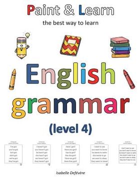 portada Paint & Learn: English grammar (level 4) (in English)