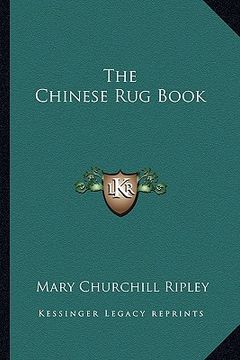 portada the chinese rug book (en Inglés)