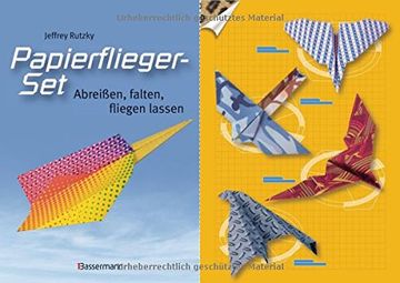portada Papierflieger-Set: Abreißen, falten, fliegen lassen (en Alemán)