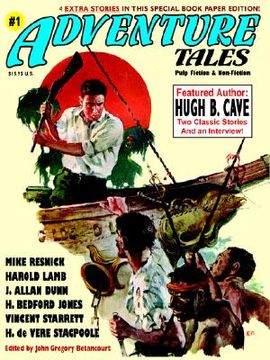 portada adventure tales #1 (special hugh b. cave issue)