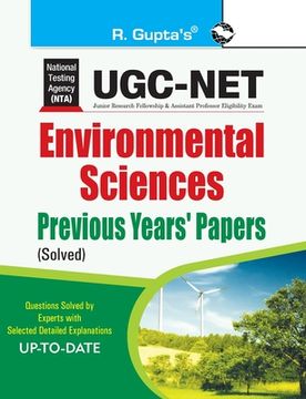 portada Ugcnet: Environmental Sciences Previous Years Papers (Solved) (en Inglés)