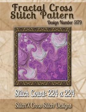 portada Fractal Cross Stitch Pattern: Design No. 5179