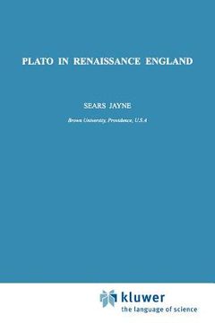 portada plato in renaissance england (in English)