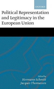 portada Political Representation, and Legitimacy in the European Union (en Inglés)