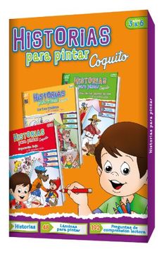 portada Paquete Historias Para Pintar Coquito. 3 a 6 Años / 2 ed.