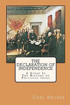 portada the declaration of independence (in English)