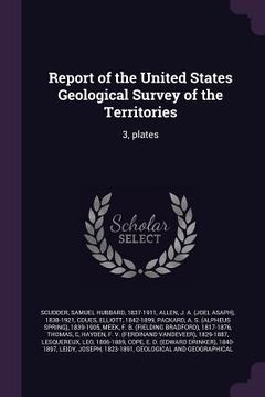 portada Report of the United States Geological Survey of the Territories: 3, plates (en Inglés)