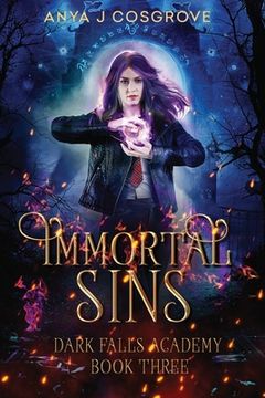 portada Immortal Sins: A Fantasy Academy Romance (in English)