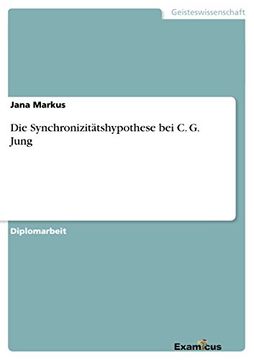 portada Die Synchronizittshypothese bei c g Jung (en Alemán)