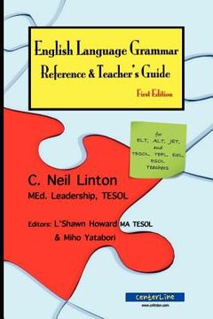 portada english language grammar reference & teacher's guide - first edition (in English)