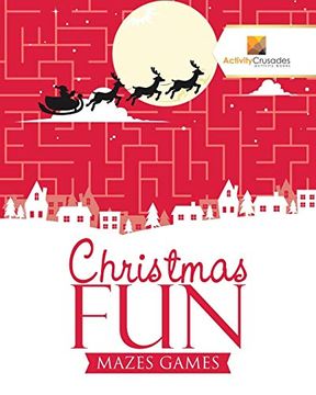 portada Christmas fun: Mazes Games (en Inglés)
