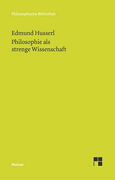 portada Philosophie als Strenge Wissenschaft (in German)