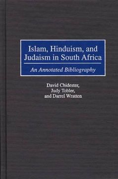 portada islam, hinduism, and judaism in south africa: an annotated bibliography