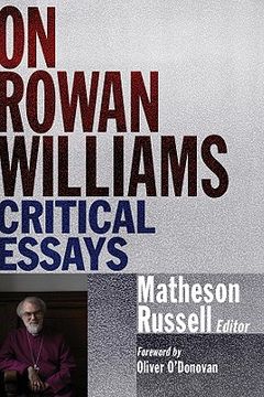 portada on rowan williams: critical essays (en Inglés)
