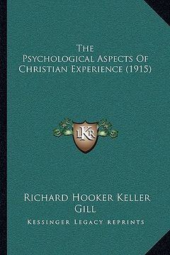 portada the psychological aspects of christian experience (1915)