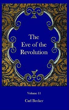 portada the eve of the revolution (en Inglés)