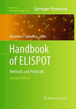 portada Handbook of Elispot: Methods and Protocols (Methods in Molecular Biology, 792) (en Inglés)