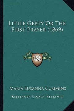 portada little gerty or the first prayer (1869) (en Inglés)