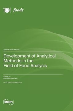 portada Development of Analytical Methods in the Field of Food Analysis