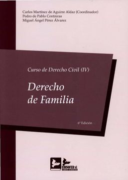 portada Derecho de Familia. Curso de Derecho Civil (Iv) 2021 (in Spanish)