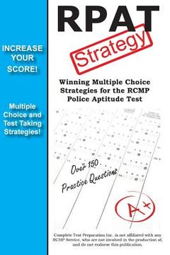 portada RPAT Test Strategy: for the RCMP Police Aptitude Test (in English)