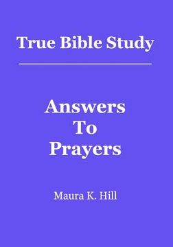 portada true bible study - answers to prayers (in English)