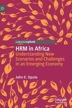portada Hrm in Africa: Understanding New Scenarios and Challenges in an Emerging Economy (en Inglés)