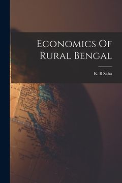 portada Economics Of Rural Bengal (en Inglés)