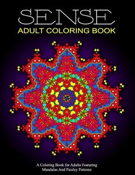 portada SENSE ADULT COLORING BOOK - Vol.2: relaxation coloring books for adults (en Inglés)