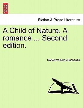 portada a child of nature. a romance ... second edition.