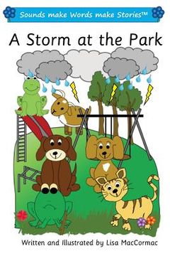 portada A Storm at the Park: Sounds make Words make Stories, Entry Level, Series 1, Book 12 (en Inglés)