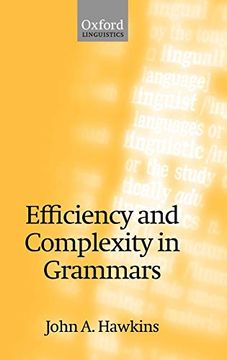 portada Efficiency and Complexity in Grammars (en Inglés)