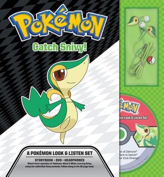 portada Catch Snivy! a Pokémon Look & Listen Set