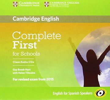 portada Complete First for Schools for Spanish Speakers Class Audio CDs (3)