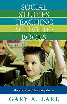 portada social studies teaching activities books: an annotated resource guide (en Inglés)