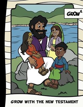 portada GROW with the New Testament Coloring Book