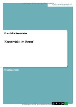 portada Kreativität im Beruf (German Edition) (en Alemán)