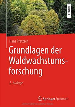 portada Grundlagen der Waldwachstumsforschung (en Alemán)
