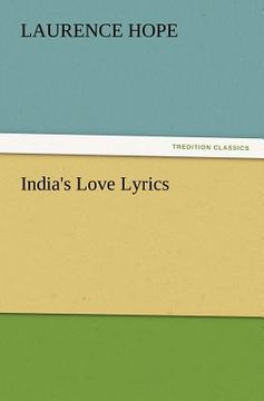 portada india's love lyrics (en Inglés)
