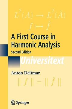 portada a first course in harmonic analysis (en Inglés)