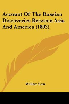 portada account of the russian discoveries between asia and america (1803)