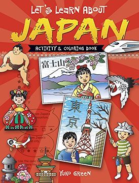 portada Let's Learn About Japan: Activity and Coloring Book (en Inglés)