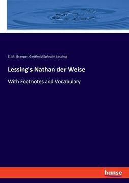 portada Lessing's Nathan der Weise: With Footnotes and Vocabulary (in German)