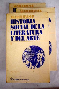 portada Historia social de la literatura y del arte