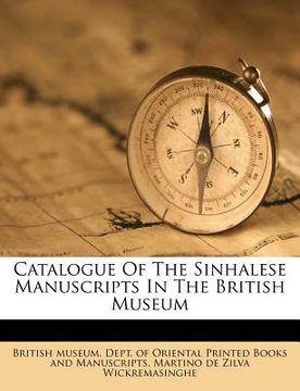 portada catalogue of the sinhalese manuscripts in the british museum