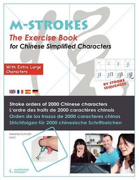portada the exercice book for chinese simplified characters - with extra large characters (m-strokes-series)