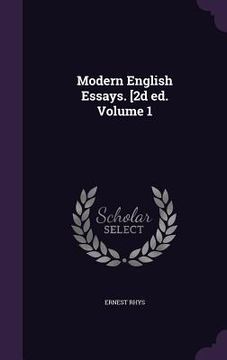 portada Modern English Essays. [2d ed. Volume 1 (en Inglés)